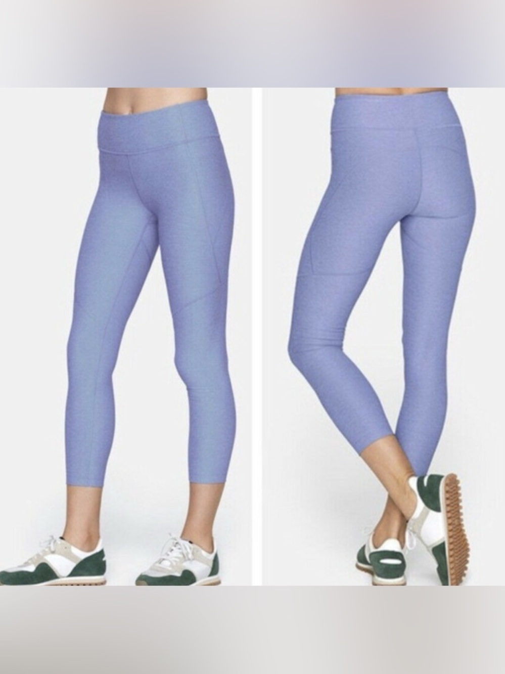 Outdoor Voices 3/4 Lilac Warmup Leggings